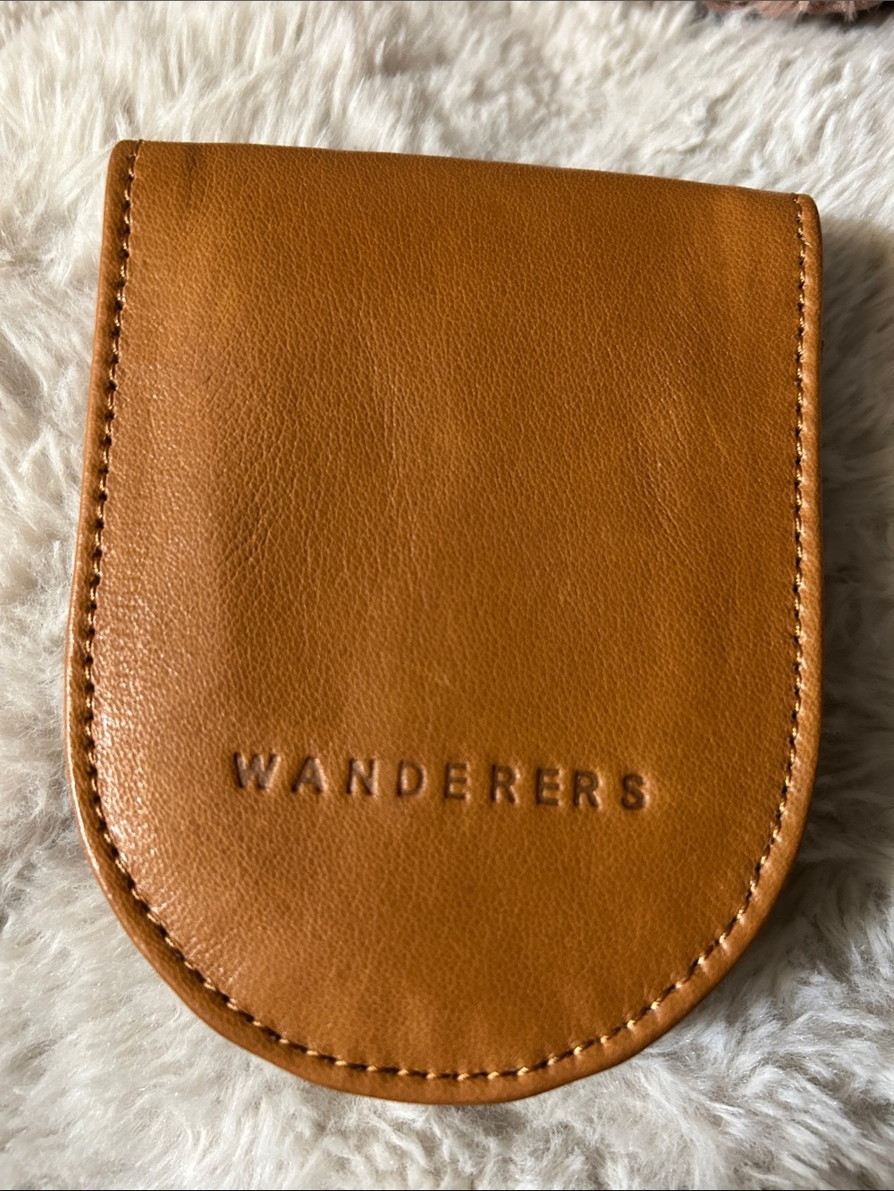 Wander Tan Leather Ibiza card wallet